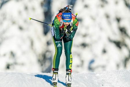 Biathlon: Preuß feiert in Ruhpolding ersten Weltcup-Sieg Biathlon: Preuß feiert in Ruhpolding ersten Weltcup-Sieg