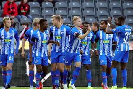 Hertha lässt Bielefeld im Test keine Chance Hertha lässt Bielefeld im Test keine Chance