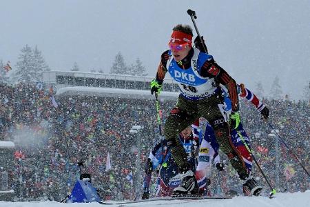 Schneechaos in Ruhpolding: Weltcup-Sprint der Männer am Mittwoch abgesagt Schneechaos in Ruhpolding: Weltcup-Sprint der Männer am Mittwoch abgesagt