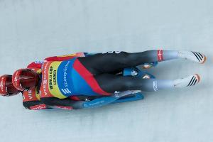 Rodeln: Doppelsitzer Eggert/Benecken holen ersten Weltcup-Sieg - Loch Zweiter