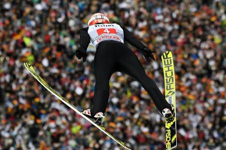 Bis zu 6,65 Millionen Zuschauer sehen Neujahrs-Skispringen Bis zu 6,65 Millionen Zuschauer sehen Neujahrs-Skispringen
