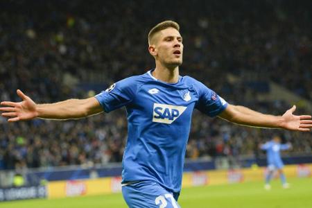 Spieler des Tages: Andrej Kramaric (TSG Hoffenheim) Spieler des Tages: Andrej Kramaric (TSG Hoffenheim)