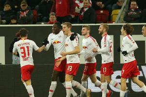 Leipzig demontiert Düsseldorf und nimmt Kurs auf Champions League