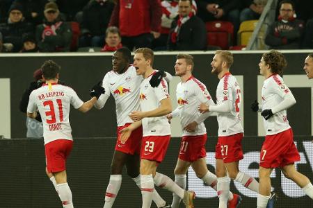 Leipzig demontiert Düsseldorf und nimmt Kurs auf Champions League Leipzig demontiert Düsseldorf und nimmt Kurs auf Champions League