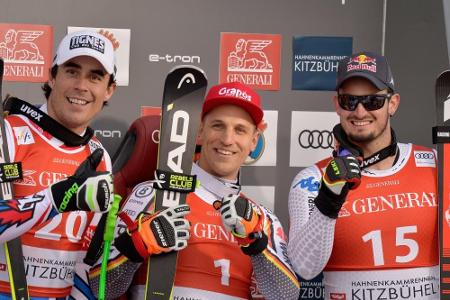 Paukenschlag in Kitzbühel: Ferstl gewinnt Super-G Paukenschlag in Kitzbühel: Ferstl gewinnt Super-G