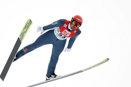 Kombination: Rydzek/Geiger nach dem Springen Zweite Kombination: Rydzek/Geiger nach dem Springen Zweite