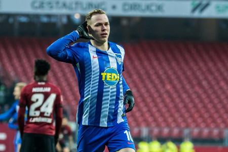 Doppelpack in Nürnberg: Duda gewinnt Wette gegen Kalou Doppelpack in Nürnberg: Duda gewinnt Wette gegen Kalou