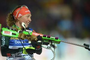 Biathletinnen in Ruhpolding Dritte in der Staffel