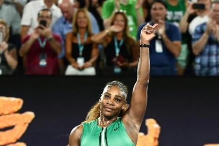 Australian Open: Williams ohne Satzverlust in der dritten Runde Australian Open: Williams ohne Satzverlust in der dritten Runde