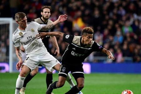 Die Königlichen am Boden: Ajax entthront Seriensieger Real Die Königlichen am Boden: Ajax entthront Seriensieger Real