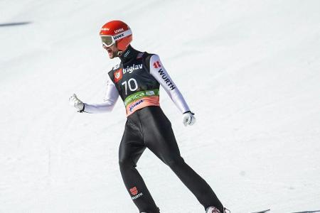 Eisenbichler führt deutsches Skiflug-Team auf Platz zwei Eisenbichler führt deutsches Skiflug-Team auf Platz zwei