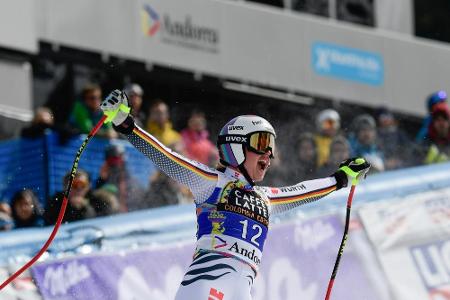Weltcup-Finale: Rebensburg feiert ersten Saisonsieg Weltcup-Finale: Rebensburg feiert ersten Saisonsieg