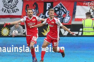 Union Berlin klettert auf Platz zwei