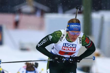 Biathlon: DSV-Frauen verpassen Staffel-Medaille Biathlon: DSV-Frauen verpassen Staffel-Medaille
