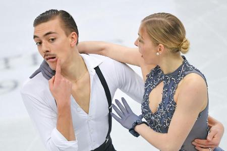 Eiskunstlauf-WM: Eistänzer Koch/Nüchtern erreichen Kürfinale als 17. Eiskunstlauf-WM: Eistänzer Koch/Nüchtern erreichen Kürfinale als 17.