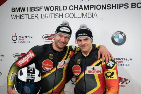 Bob-WM: Deutschland verteidigt Titel im Team-Event erfolgreich Bob-WM: Deutschland verteidigt Titel im Team-Event erfolgreich