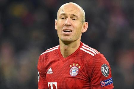 Medien: Robben fehlt dem FC Bayern wieder bis zu drei Wochen Medien: Robben fehlt dem FC Bayern wieder bis zu drei Wochen