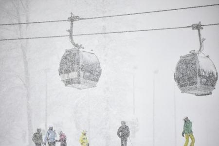 Ski-alpin: Erster Super-G der Frauen abgesagt Ski-alpin: Erster Super-G der Frauen abgesagt