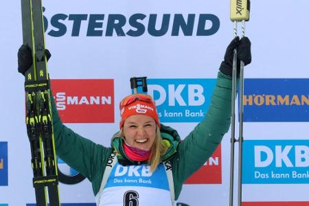 Herrmann holt Bronze im Massenstart - Gold an Wierer Herrmann holt Bronze im Massenstart - Gold an Wierer