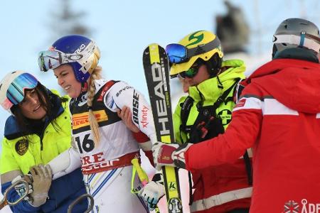 WM-Super-G: Vonn bei schwerem Sturz unverletzt - Abschied in der Abfahrt WM-Super-G: Vonn bei schwerem Sturz unverletzt - Abschied in der Abfahrt