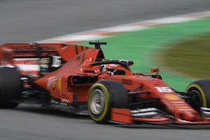 Leclerc fast so schnell wie Vettel: Ferrari dominiert auch den Dienstagvormittag