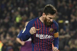 Messi führt Barca mit 50. Dreierpack zum Sieg