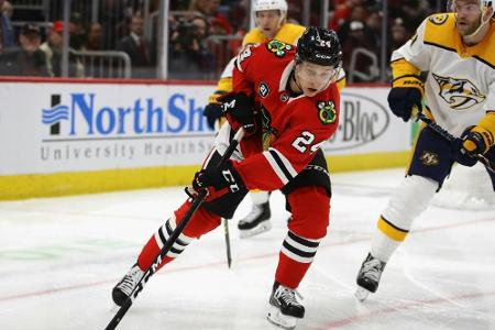 NHL: Rückschlag für Kahun und Chicago im Kampf um die Play-offs NHL: Rückschlag für Kahun und Chicago im Kampf um die Play-offs