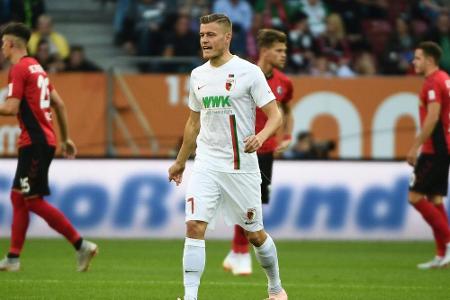 Finnbogason überragt bei Lehmanns Augsburg-Debüt Finnbogason überragt bei Lehmanns Augsburg-Debüt
