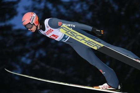 Skispringen: Geiger rettet als Sechster deutsche Bilanz - Stoch siegt Skispringen: Geiger rettet als Sechster deutsche Bilanz - Stoch siegt