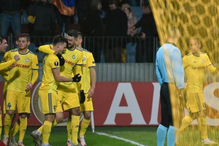 Europa League: Arsenal verliert in Borissow - Sevilla und Benfica siegen Europa League: Arsenal verliert in Borissow - Sevilla und Benfica siegen
