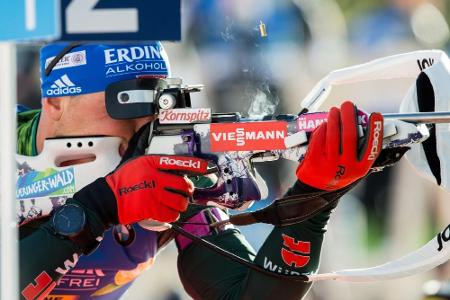 Biathlon: Lesser bei nächster Bö-Show Achter Biathlon: Lesser bei nächster Bö-Show Achter