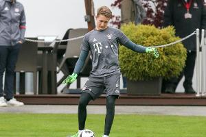 Bayern-Ersatzkeeper Hoffmann im Training bewusstlos