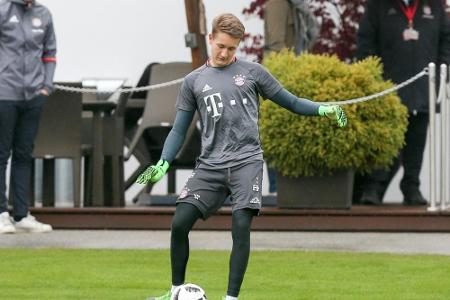 Bayern-Ersatzkeeper Hoffmann im Training bewusstlos Bayern-Ersatzkeeper Hoffmann im Training bewusstlos
