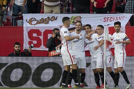 Europa League: Rekordgewinner Sevilla im Achtelfinale