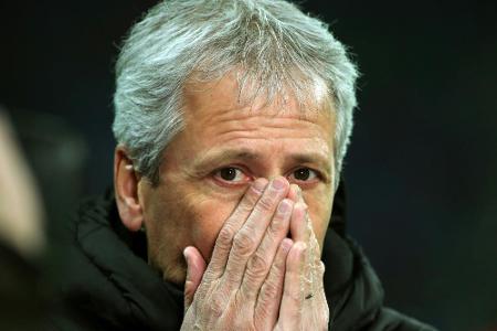 Dortmund ohne Trainer Favre auf der Bank Dortmund ohne Trainer Favre auf der Bank