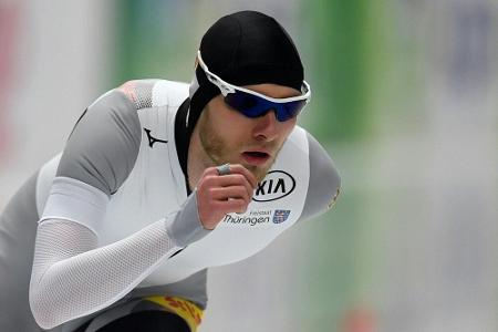 Eisschnelllauf-WM: Beckert fehlen zwei Tausendstelsekunden zu Bronze Eisschnelllauf-WM: Beckert fehlen zwei Tausendstelsekunden zu Bronze
