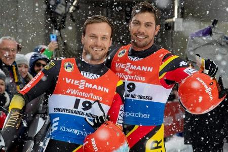 Doppelsitzer: Wendl/Arlt gewinnen EM-Gold in Oberhof Doppelsitzer: Wendl/Arlt gewinnen EM-Gold in Oberhof