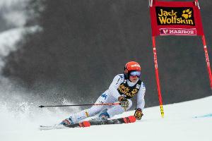 Kombination in Crans-Montana: Brignone in Führung