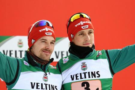 Kombinierer Frenzel und Rießle holen WM-Gold im Teamsprint Kombinierer Frenzel und Rießle holen WM-Gold im Teamsprint