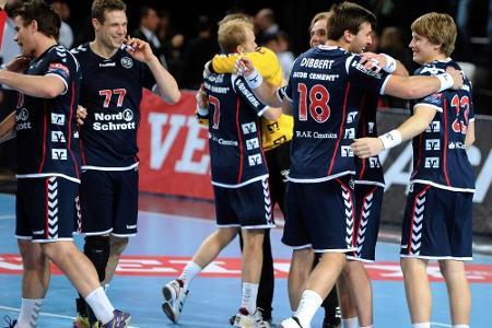 Champions League: Wanne sichert Flensburg Platz drei Champions League: Wanne sichert Flensburg Platz drei