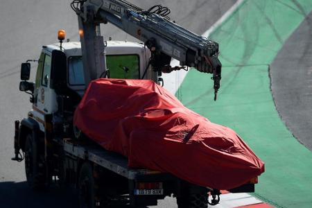Ferrari bestätigt: Defekte Felge Ursache für Vettels Unfall Ferrari bestätigt: Defekte Felge Ursache für Vettels Unfall