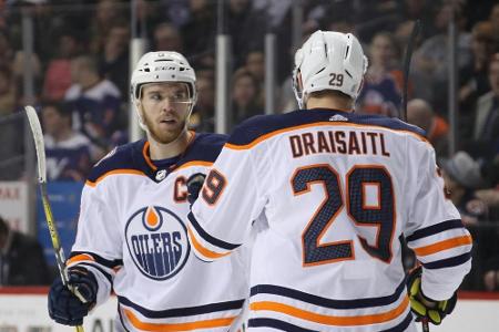 NHL: Oilers verlieren trotz Draisaitl-Tor, Greiss und Grubauer glänzen NHL: Oilers verlieren trotz Draisaitl-Tor, Greiss und Grubauer glänzen