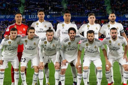 Real Madrid trotz 0:1 bei Rayo Vallecano für Champions League qualifiziert Real Madrid trotz 0:1 bei Rayo Vallecano für Champions League qualifiziert