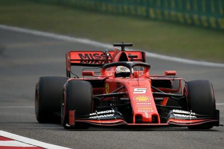 Vettel auch im dritten China-Training hinter Bottas Vettel auch im dritten China-Training hinter Bottas