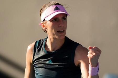Play-off in Riga: Deutsches Fed-Cup-Team führt 2:0 Play-off in Riga: Deutsches Fed-Cup-Team führt 2:0
