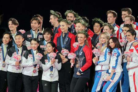 USA gewinnen World Team Trophy der Eiskunstläufer USA gewinnen World Team Trophy der Eiskunstläufer