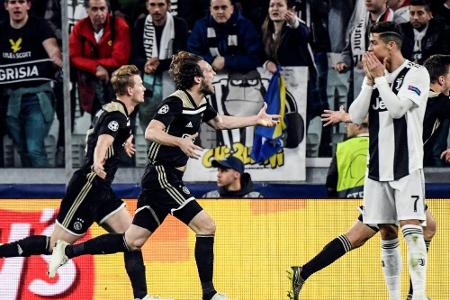 Ajax schockt Ronaldo und Co.: Die jungen Wilden schmeißen auch Juve raus Ajax schockt Ronaldo und Co.: Die jungen Wilden schmeißen auch Juve raus