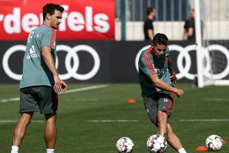 FC Bayern: Hummels und James wieder einsatzbereit FC Bayern: Hummels und James wieder einsatzbereit