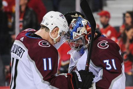 NHL: Goalie Grubauer mit Colorado im Viertelfinale NHL: Goalie Grubauer mit Colorado im Viertelfinale