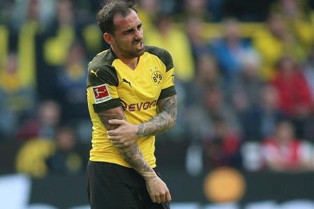BVB droht Ausfall von Alcacer BVB droht Ausfall von Alcacer